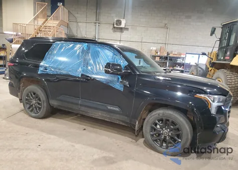 2023 Toyota Sequoia Platinum из США, поврежденный, VIN 7SVAAABA9PX016508